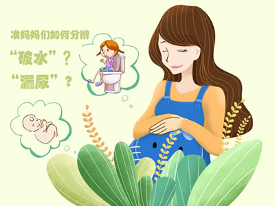 準(zhǔn)媽媽們?nèi)绾畏直妗捌扑边€是“漏尿”？