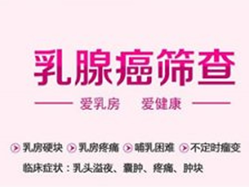 乳腺癌篩查指南來了，請呵護(hù)好你的乳房！